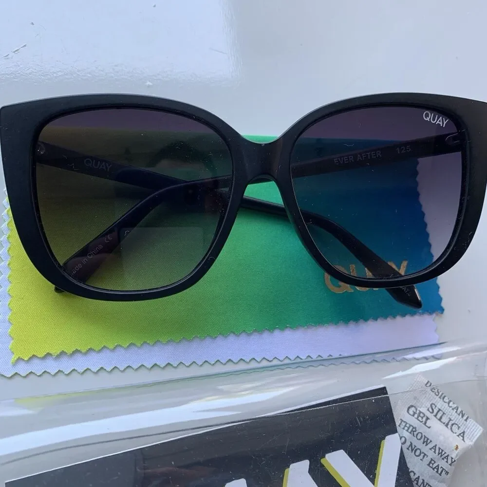 QUAY Ever After 59mm Cat Eye Sunglasses
